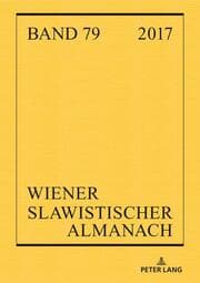 Cover von Wiener Slawistischer Almanach Band 79/2017