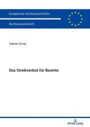 Cover von Das Streikverbot für Beamte