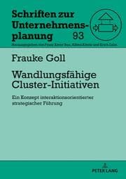 Cover von Wandlungsfähige Cluster-Initiativen