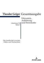 Cover von Die Gesellschaft zwischen Pathos und Nüchternheit
