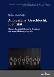 Cover von Adoleszenz, Geschlecht, Identität