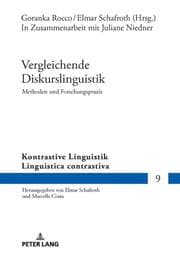 Cover von Vergleichende Diskurslinguistik. Methoden und Forschungspraxis