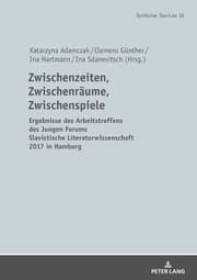 Cover von Zwischenzeiten, Zwischenräume, Zwischenspiele