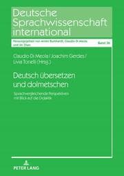 Cover von Deutsch übersetzen und dolmetschen