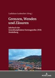 Cover von Grenzen, Wenden und Zäsuren