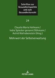 Cover von Mehrwert der Selbstverwaltung