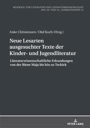 Cover von Neue Lesarten ausgesuchter Texte der Kinder- und Jugendliteratur