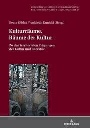 Cover von Kulturräume. Räume der Kultur