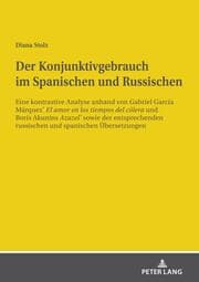 Cover von Der Konjunktivgebrauch im Spanischen und Russischen