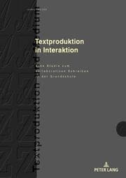 Cover von Textproduktion in Interaktion