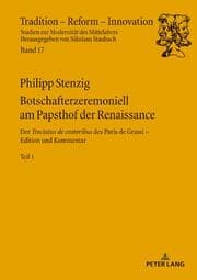 Cover von Botschafterzeremoniell am Papsthof der Renaissance
