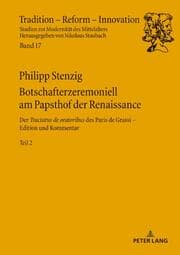 Cover von Botschafterzeremoniell am Papsthof der Renaissance