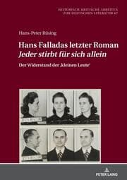 Cover von Hans Falladas letzter Roman 'Jeder stirbt für sich allein'