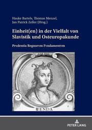 Cover von Einheit(en) in der Vielfalt von Slavistik und Osteuropakunde