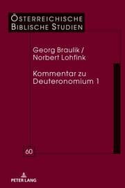 Cover von Kommentar zu Deuteronomium 1