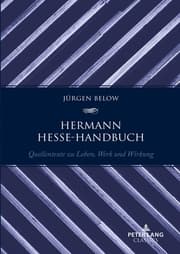 Cover von Hermann Hesse-Handbuch
