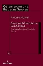 Cover von Salomo als literarische Symbolfigur