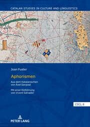 Cover von Joan Fuster Aphorismen