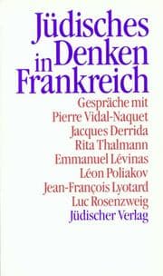 Cover von Jüdisches Denken in Frankreich