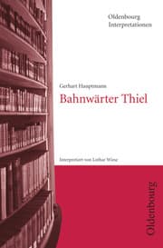 Cover von Gerhart Hauptmann: Bahnwärter Thiel