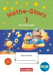 Cover von Mathe-Stars - Grundwissen - BOOKii-Ausgabe - 1. Schuljahr