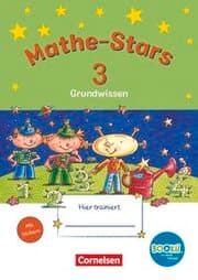 Cover von Mathe-Stars - Grundwissen - BOOKii-Ausgabe - 3. Schuljahr