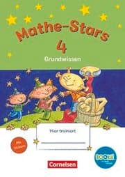 Cover von Mathe-Stars - Grundwissen - BOOKii-Ausgabe - 4. Schuljahr