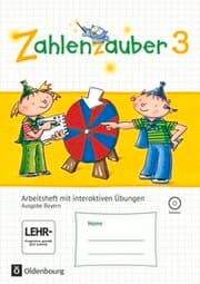 Cover von Zahlenzauber - Mathematik für Grundschulen - Ausgabe Bayern 2014 - 3. Jahrgangsstufe