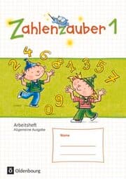 Cover von Zahlenzauber - Mathematik für Grundschulen - Allgemeine Ausgabe 2016 - 1. Schuljahr