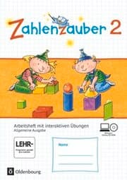 Cover von Zahlenzauber - Mathematik für Grundschulen - Allgemeine Ausgabe 2016 - 2. Schuljahr