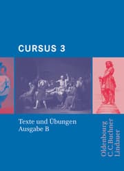 Cover von Cursus - Ausgabe B - Gymnasien Baden-Württemberg, Bayern, Nordrhein-Westfalen, Sachsen, Saarland und Thüringen, Latein als 2. FS - Band 3