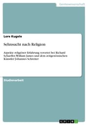 Cover von Sehnsucht nach Religion