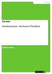 Cover von Drucksensoren - Ein kurzer Überblick