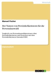 Cover von Der Nutzen von Persönlichkeitstests für die Personalauswahl