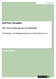 Cover von Die Entwicklung der Stieffamilie