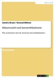 Cover von Klimawandel und Automobilindustrie