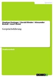 Cover von Gesprächsführung