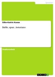 Cover von Bable, span.: Asturiano