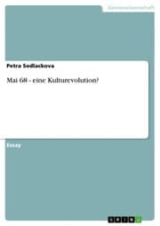 Cover von Mai 68 - eine Kulturevolution?