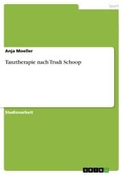 Cover von Tanztherapie nach Trudi Schoop