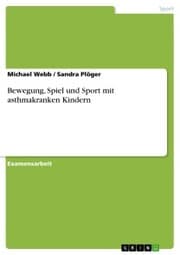 Cover von Bewegung, Spiel und Sport mit asthmakranken Kindern