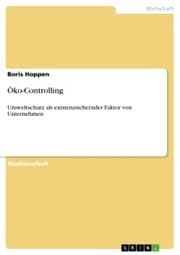 Cover von Öko-Controlling