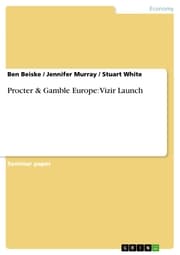 Cover von Procter & Gamble Europe: Vizir Launch