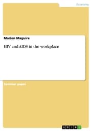 Cover von HIV and AIDS in the workplace