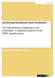 Cover von The link between competition and leadership - A statistical analysis of the EPOC questionnaire