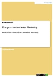 Cover von Kompetenzorientiertes Marketing