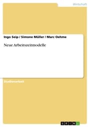 Cover von Neue Arbeitszeitmodelle