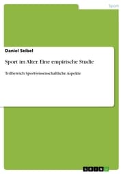 Cover von Sport im Alter. Eine empirische Studie