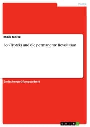 Cover von Leo Trotzki und die permanente Revolution