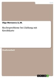 Cover von Rechtsprobleme bei Zahlung mit Kreditkarte